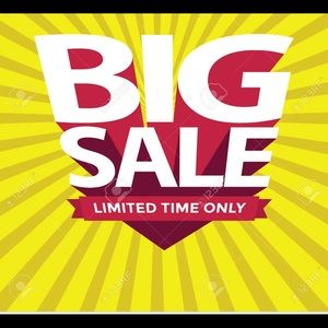 Hello everyone I am having a  sale everything that is $40 or more $10 off.